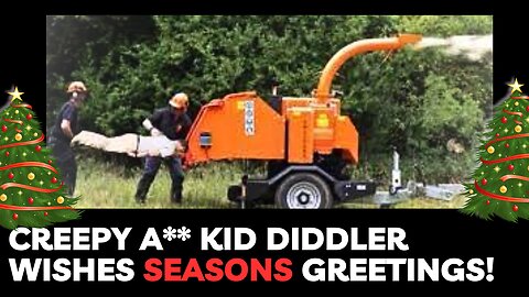 Creepy A** Kid Diddler Jeffrey Marsh wishes Season Greetings...