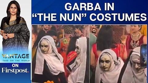 Viral Video Shows 2 People Doing Garba in "The Nun" Costumes | Vantage with Palki Sharma