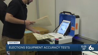 Elections equipment accuracy tests