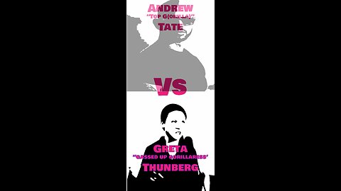 Andrew Tate Vs Greta Thunberg as Gorillas lol