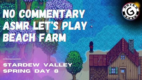 Stardew Valley No Commentary - Beach Farm - 1.5 Update Nintendo Switch - Spring Day 8