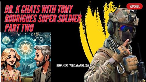 Super Soldier Tony Rodrigues and Dr. Kimberly chat all things SSP and Super Soldier!