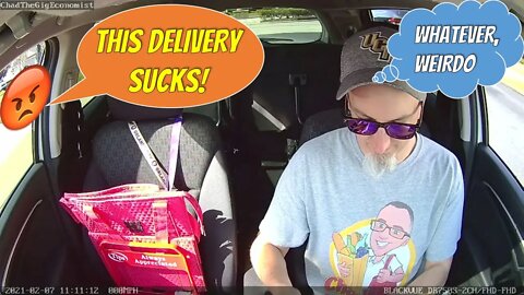 Angry Walmart Customer REFUSES DoorDash Delivery!