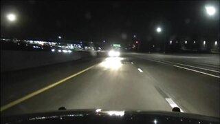 Driver suspected of DUI nearly collides with state trooper on C470