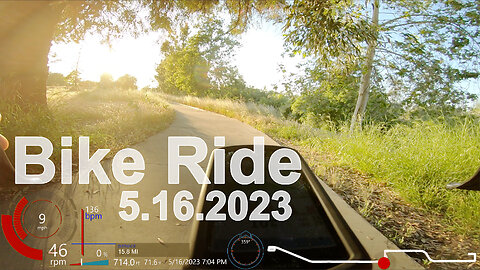 5.16.2023 Bike Ride