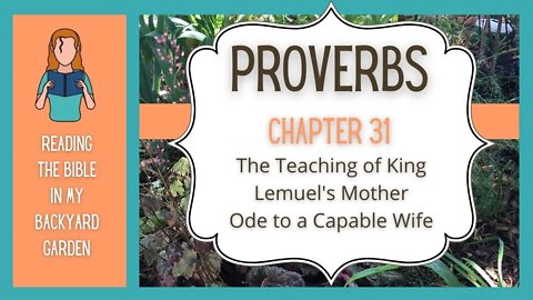 Proverbs Chapter 31 | NRSV Bible