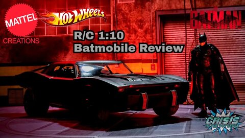 Mattel Creations Hot Wheels R/C The Batman 1/10 Batmobile Review