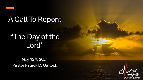 The Book of Joel 2:1–32 - "The Day of the Lord"