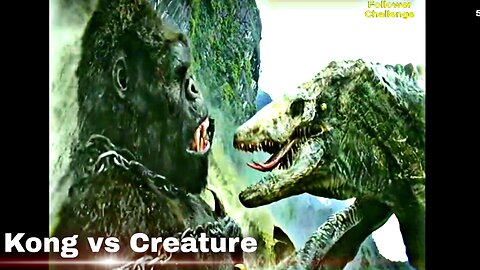 Hollywood Kong vs Creature Movie Best Sence | FilmClip | #Movie