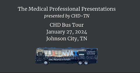 Medical Presentations at CHD Bus Tour Stop in Johnson City, TN