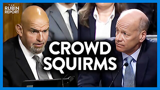 Crowd Squirms as John Fetterman Asks Questions That Barely Make Sense | DM CLIPS | Rubin Report
