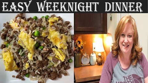 GROUND BEEF TERIYAKI FRIED RICE | Easy Weeknight Meal | Delicious Fried Rice Recipe