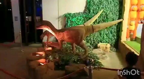 dinasour at riyadh boulevard