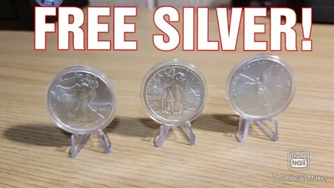 Online bullion dealer sent me FREE silver!