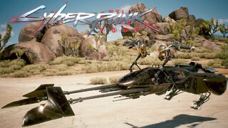 Cyberpunk 2077 Flying car Speeder Bike Gameplay RTX 3080 Ray Tracing 4K