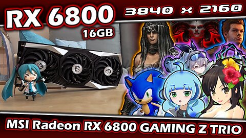 Radeon RX 6800 - The Power Efficient 4K Gaming GPU