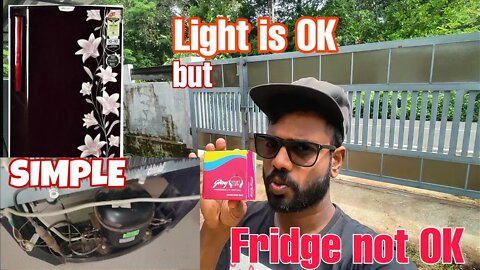 How to replace overload and relay of fridge godrej edge pro very easily| ഫ്രിഡ്ജിന്റെ ഓവർലോഡ് റിലേ.