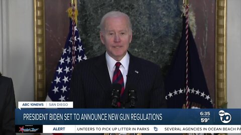 Biden set to announce new gun regulations