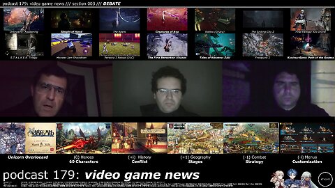 +11 002/004 010/013 006/007 podcast 179: video game news