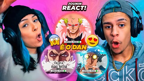 3 EM 1 - DAN | Mafioso (Doflamingo), Quero Ice (Aokij) & Tropa da Big Mom [REACT RAP NERD] 🔥