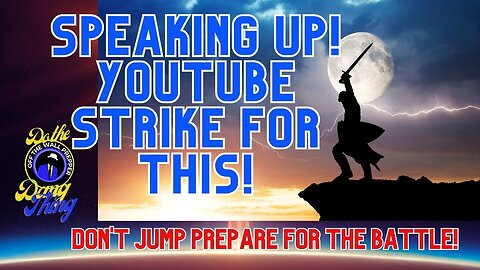 YouTube Banned It They hate to Hear the Truth!!! Hold the Line!