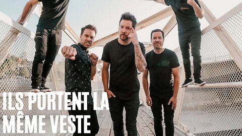 Lysandre Nadeau et David Desrosiers de Simple Plan en voyage ensemble