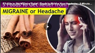 Five foods that naturally relieve migraine