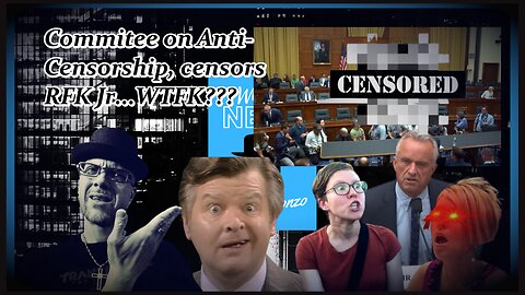 RFK JR. CENSORED BY ANTI-CENSORSHIP???