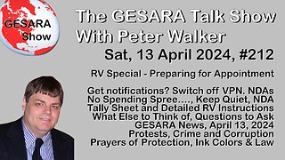 2024-04-13 GESARA Talk Show 212 - RV Appointment Special