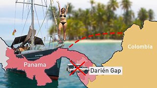 We could not drive so we SAILED (Panama to Colombia) - EP 67