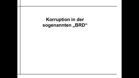 Korruption