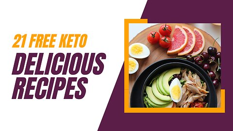 Get 21 Free Keto Recipes 🥑🎁 (Yummy)