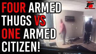 Four-Armed Home Invaders vs One Armed Citizen!