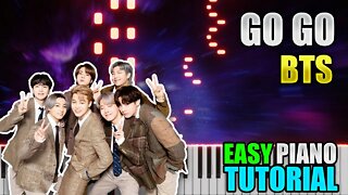 GO GO - BTS | Easy Piano Tutorial