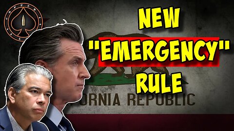 New "Emergency Rule" Destroys Carry In California, It's Getting Worse