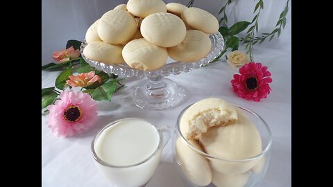 Cornflour Biscuit[Only 3 ingredients]Sequilho de leite#cornflourbiscuitrecipe