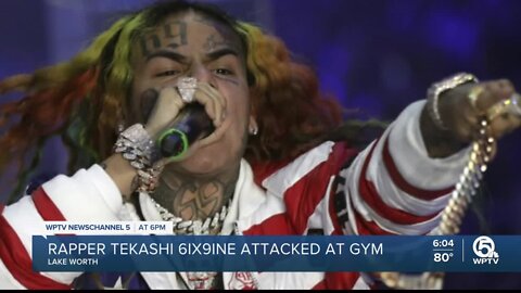 Tekashi 6ix9ine taken to hospital after attack at Palm Beach County gym