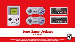 Games Added to Nintendo Switch Online for June 2023