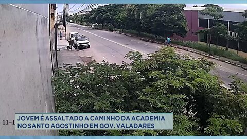 Jovem é assaltado a caminho da academia no Santo Agostinho em Gov. Valadares