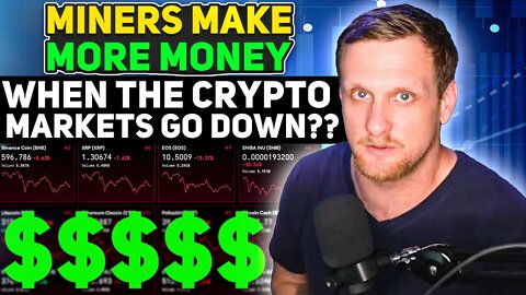 Why Ethereum Mining Profits go UP 👆 when market goes DOWN 👇