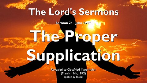 The proper Supplication... In Spirit & Truth ❤️ The Lord elucidates John 16:23