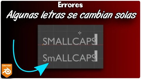 #Blender #Error El objeto texto, vinculado cambia de formato al entrar y salir del modo edicion.