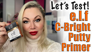 e.l.f C-Bright Putty Primer Review | Code Jessica10 saves you Money at All Approved Vendors
