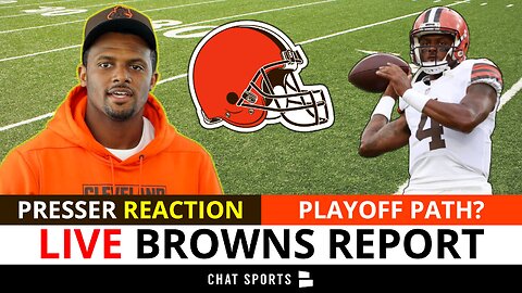 LIVE Cleveland Browns Report: Deshaun Watson Press Conference Takeaways