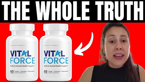 VITAL FORCE - 🛑WARNING🛑 - Vital Force Reviews - Vital Force Amazon - Health Supplement