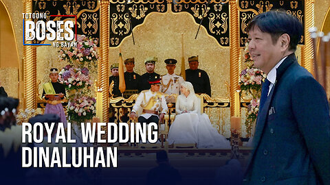 Pangulong Marcos Jr., dinaluhan ang royal wedding sa Brunei Darussalam
