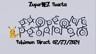 ZuperNEZ reacts Pokemon Direct 02/27/2024