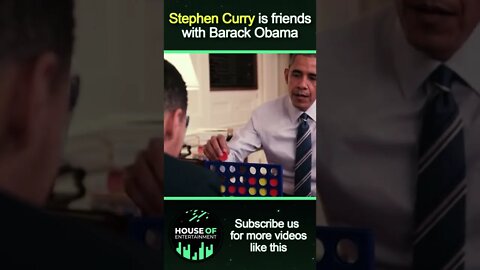 Stephen Curry is friends with the former President Barack Obama #Short