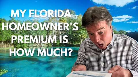 Homeowner's Insurance Crisis In Florida | Moving To Orlando - How To Keep Your Premium Low