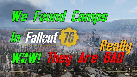 Wow We Found Bad Fallout 76 Camps And I Built My PvP Arena!